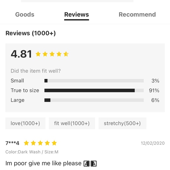 SHEIN High Wait Contrast Flare Jeans - Picture 8 of 8